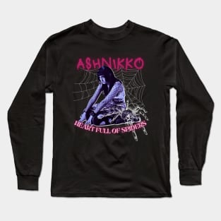 Ashnikko Weedkiller Heart Full of Spiders Long Sleeve T-Shirt